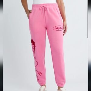 Betty Boop Vibrant Pink Track Pants